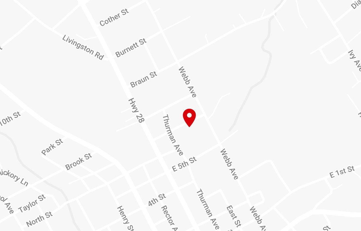 Contact Us map